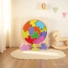 DIY Colorful Bean-shaped House jigsaw puzzle toy set, trendy handmade and educational gift Application Scenario
